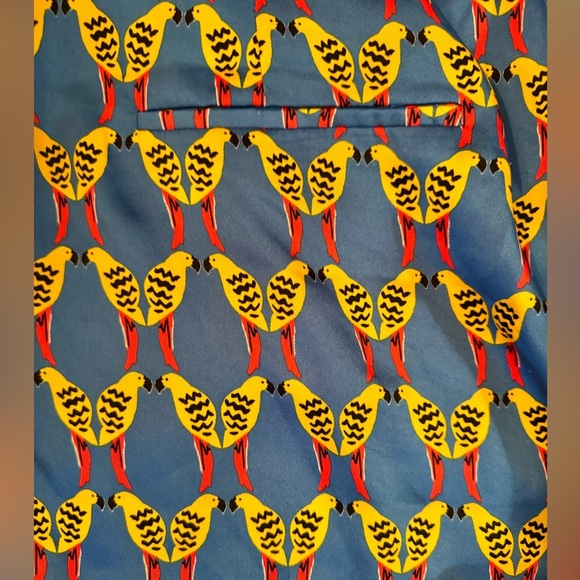 NWT Zara Satin Birds shorts Size XXL - Picture 3 of 7